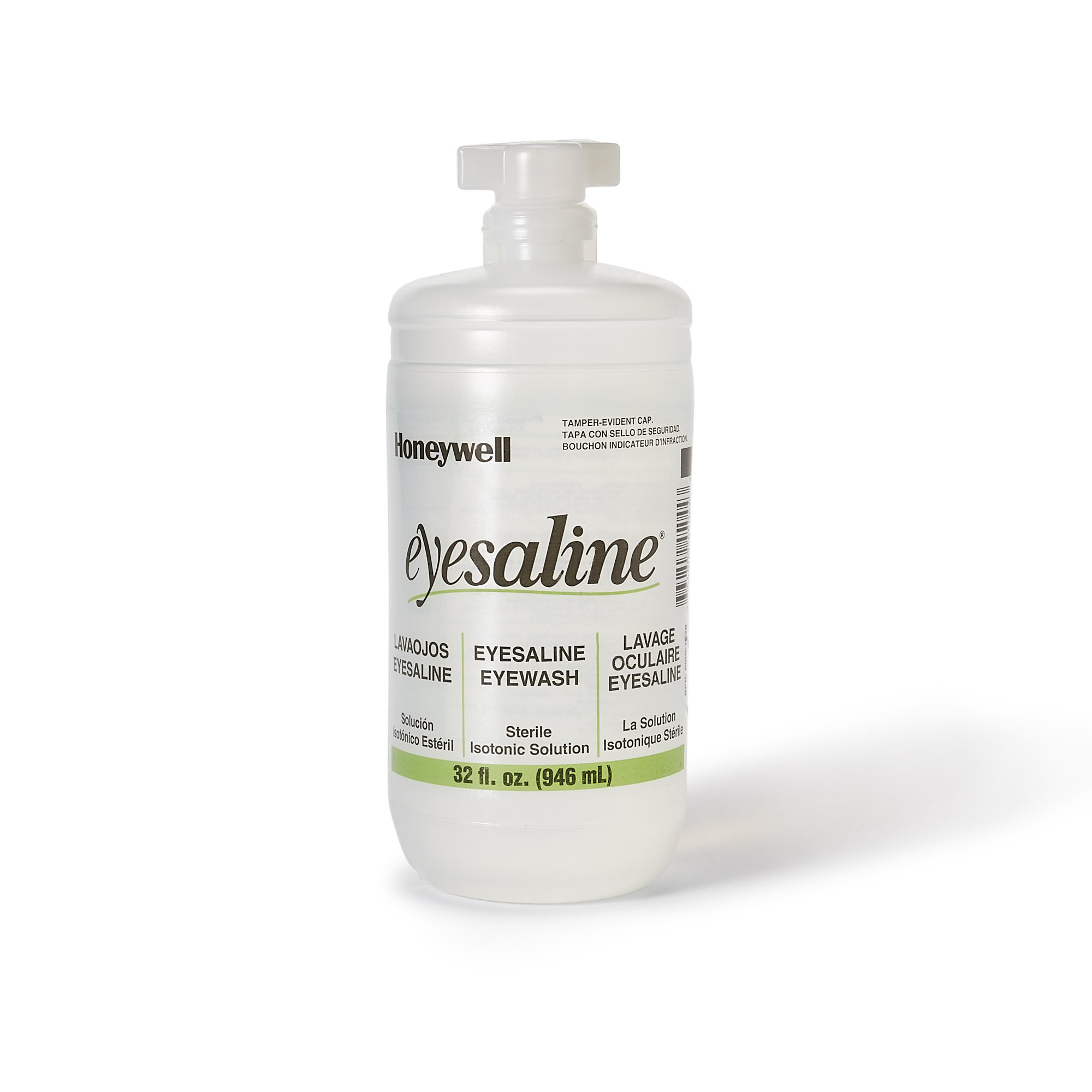 Eyewash Solution Eyesaline® 32 oz. Bottle by Honeywell Safety Products USA  ID 32-000455-0000-H5
